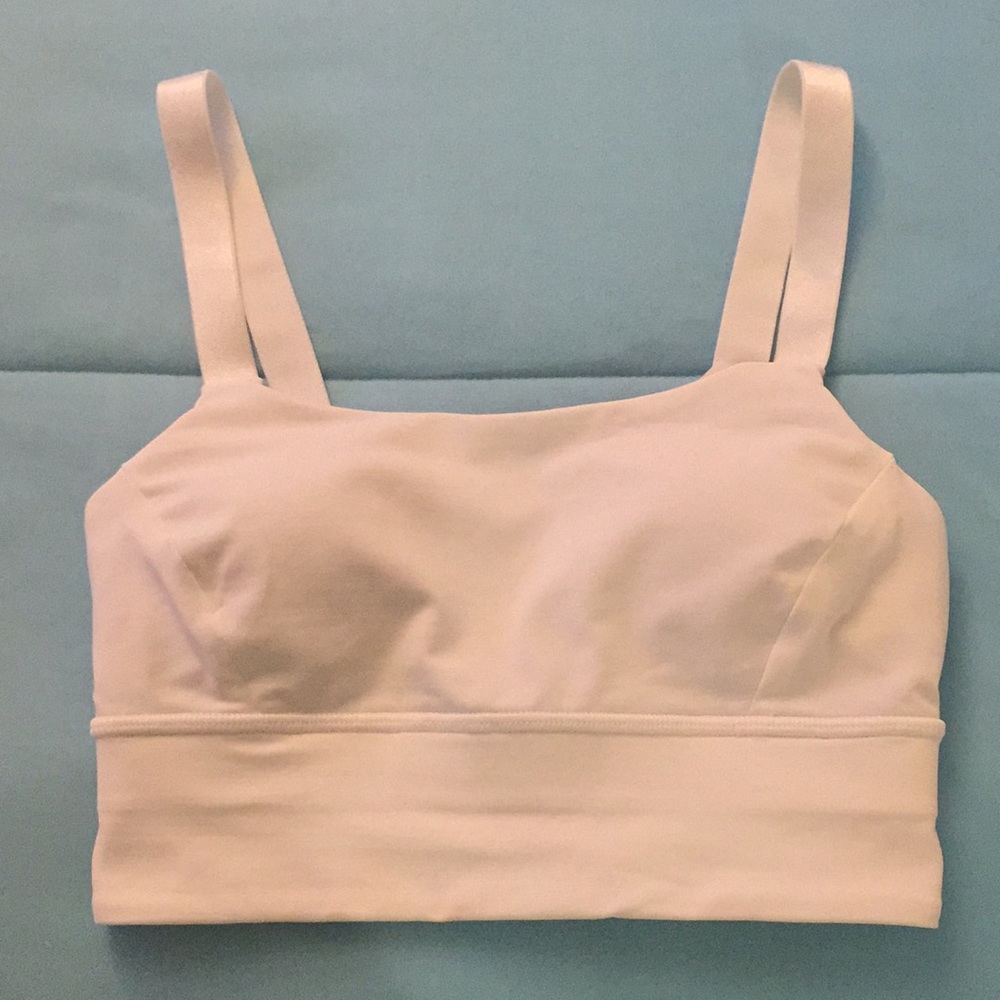 Lululemon White Sports Bra